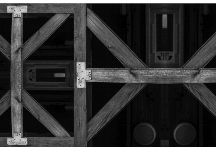 Wooden export crate